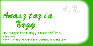 anasztazia nagy business card